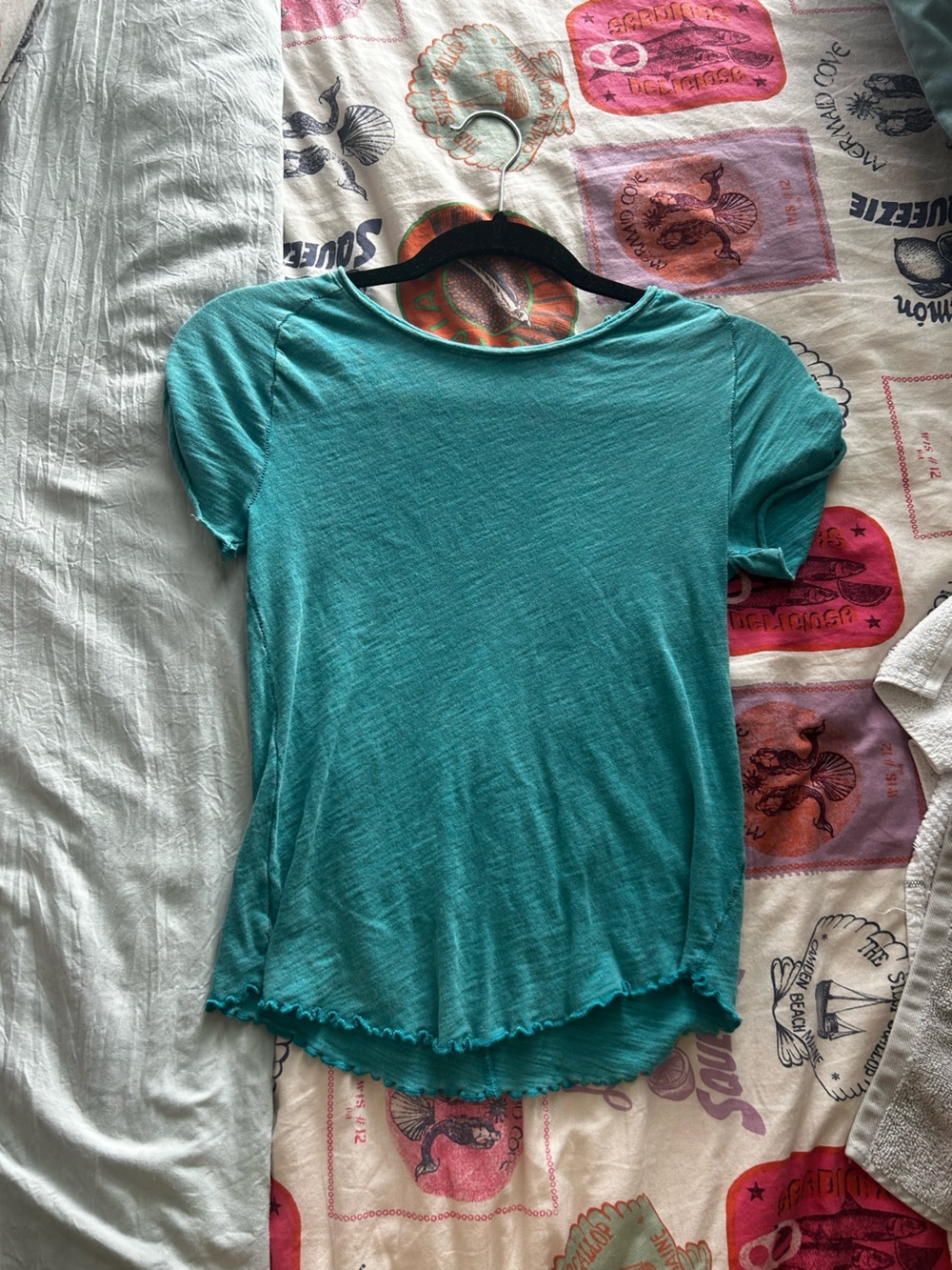 We The Free Teal Short Sleeve Tee